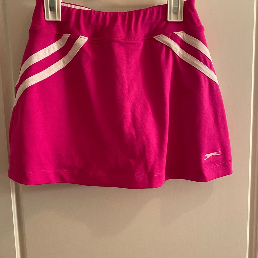 Slazenger XS Tennis Skirt in Soft Pink